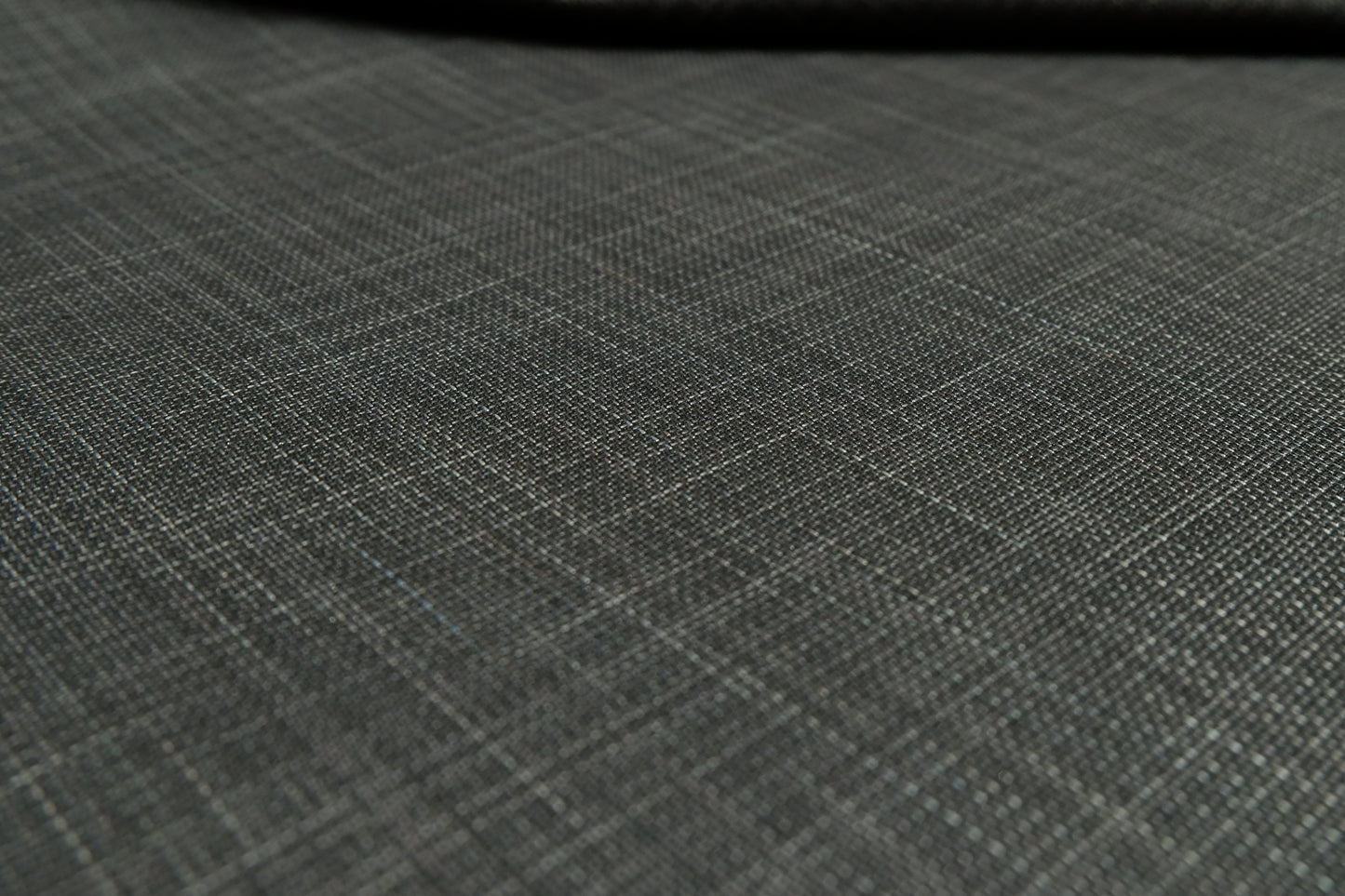 Reid & Taylor Greyish Black Textured Poly Viscose Fabric