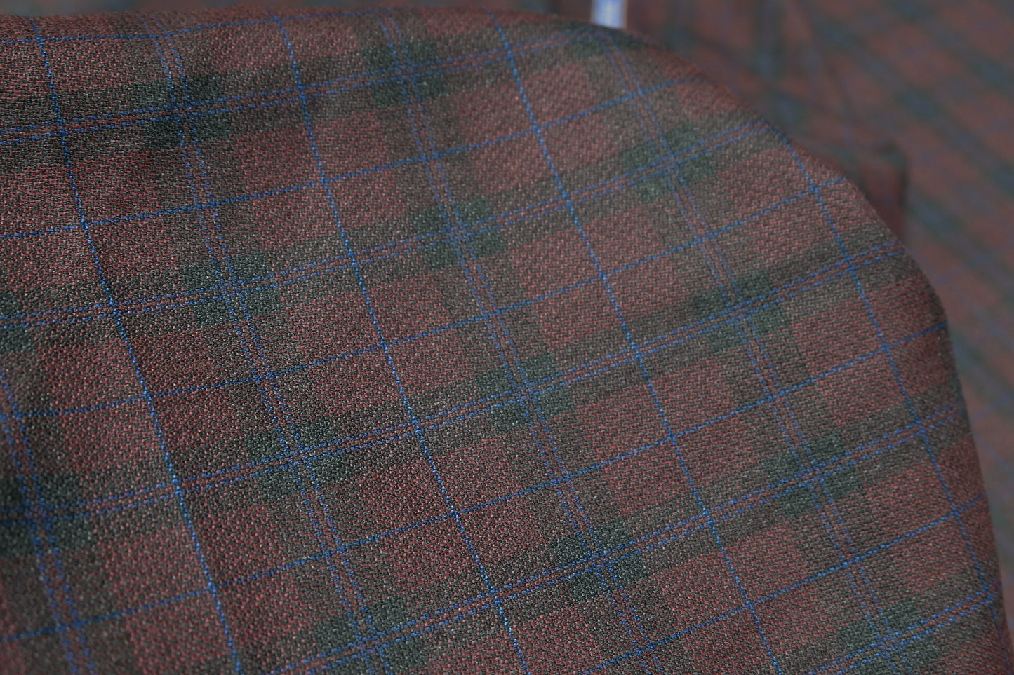 Raymond Maroon Checks Terry Rayon Fabric