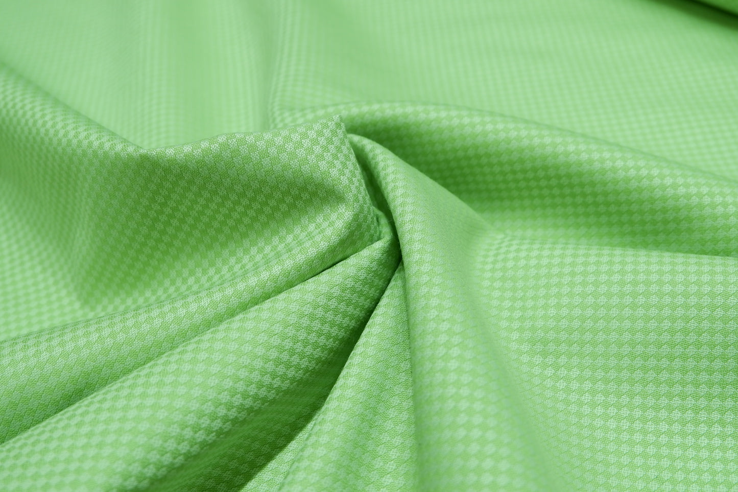 Reid & Taylor Dobby Light Green Poly Wool Fabric