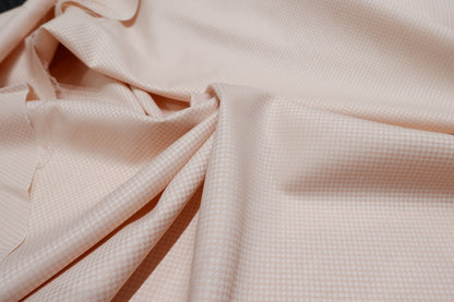 Reid & Taylor Dobby Peach Poly Wool Fabric