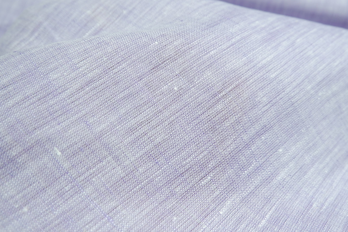 Linen Club 100% Premium Linen Solid Lavender Fabric