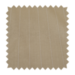 Canetti Italy Terry Rayon Striped Fabric - Beige Broad Stripe | Rich Textured Cloth for Custom Tailoring - Image 2