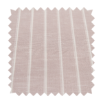 Canetti Italy Poly Cotton Striped Fabric - Pink Broad Stripe | Rich Textured Cloth for Custom Tailoring - Image 2