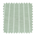 Canetti Italy Poly Cotton Striped Fabric - Green Broad Stripe | Rich Textured Cloth for Custom Tailoring - Image 2